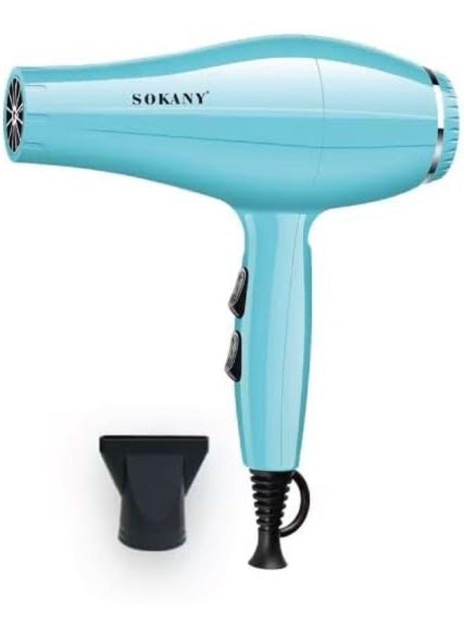 sokany SK-14013 Professional 950W Hair Dryer with Adjustable Heat & Speed, Hot & Cold Air Switch, Precision Nozzle, Compact Ergonomic Design for Home & Salon Use - Image 1